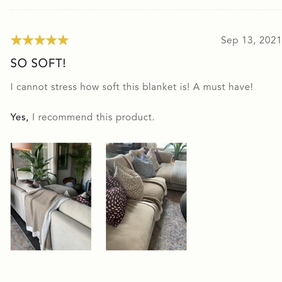 Anthropologie Rodi Bouclé Throw Blanket - peach pink/burgandy - Picture 10 of 10